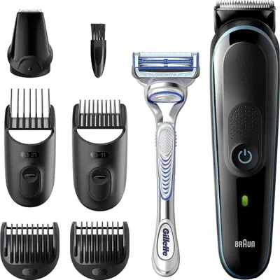 Produktbild von Braun Rasierer - 418559 MGK3342 MultiGroomingKit schwarz