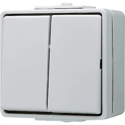 Immagine prodotto di JUNG Interruttore a bilanciere 605W WG600 IP44 Serie 605W (605W)