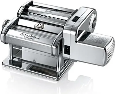 Produktbild von Marcato Atlasmotor, Elektrische Nudelmaschine, Aluminium, Stahl, Edelstahl, Edelstahl, 320 mm, 199,9 mm