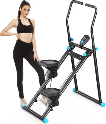 Obrázek produktu pro Stepper, nastavitelná řídítka, tichý provoz, černý