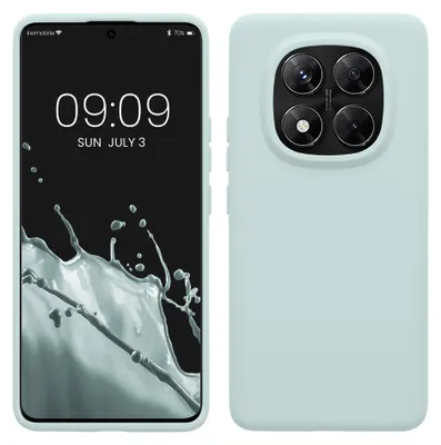 Produktbild von kwmobile Handyhülle für Xiaomi Redmi Note 14 Pro 5G / Redmi Note 14 Pro+ 5G / Poco X7 Hülle - Case Silikon - Kabelloses Laden - Schutzhülle Cover in
