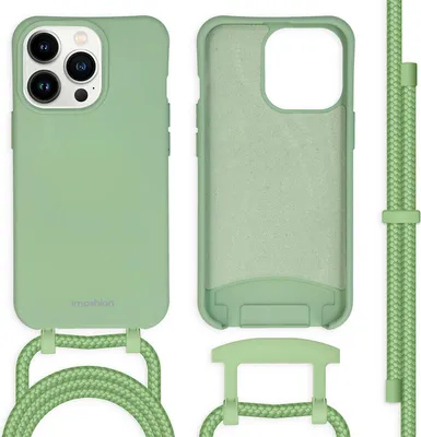Immagine prodotto di imoshion Cover posteriore colorata con cinturino staccabile iPhone 13 Pro - Verde