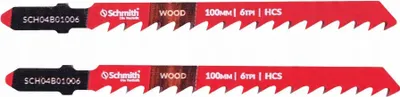 Produktbild von SCHMITH HCS Stichsägeblatt 100mm 6TPI Holzschnitt