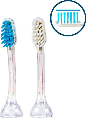 Image de emmi-dent E2 Têtes de brosse de rechange, 2 pces Brosse à dents