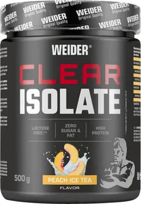 Produktbild von Weider Clear Isolate (500g) Peach Ice Tea - Eiweiße - Klares Protein