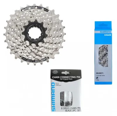 Produktbild von Shimano Antriebsset Kassette ACERA CS-HG41 7-fach 11-28 Zähne - 3-teilig