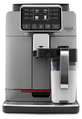 Produktbild von Gaggia RI9604/01, Espressomaschine, 1,5 l, Kaffeebohnen, Eingebautes Mahlwerk, 1900 W, Schwarz, Edelstahl