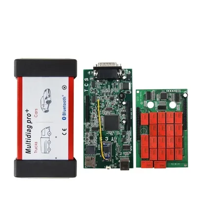 Immagine prodotto di Strumento diagnostico per autocarri, doppio PCB verde, lettore di codici, Multidiag BT