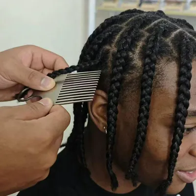 Productafbeelding van Afro-kammenset voor dreadlocks, ontwarren en stylen