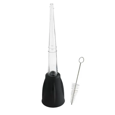 Obrázek produktu pro Mastrad Stříkačka na pečení, stříkačka na marinování, stříkačka na omáčky, nálevka na pečení, Tritan, silikon, černá, 120 ml, F12601