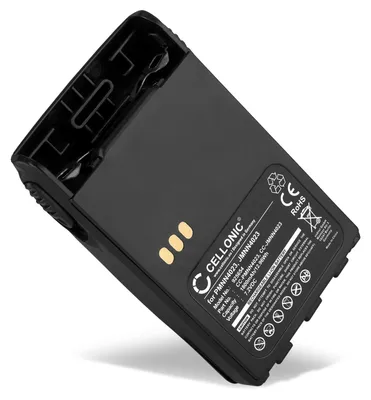Produktbild von CELLONIC 1x Akku für Funkgerät Kompatibel mit Motorola GP344, GP388, GP328 Plus, JMNN4023 - (1800mAh, 7.4V)