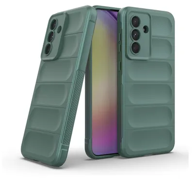 Produktbild von Handy Hülle für Samsung Galaxy A56 5G Grip Case Cover Schutzhülle Softgrip Farbe: Grün
