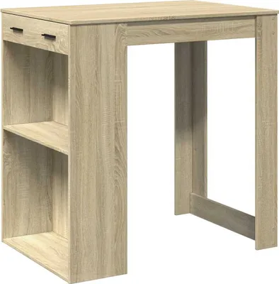 Immagine prodotto di vidaXL Tavolo da bar rovere Sonoma 102x70x103,5 cm Materiale a base di legno