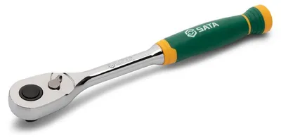 Obrázok produktu pre Reverzibilná račňa SATA 1/2" s pohodlnou rukoväťou, 72 zubov (reverzibilná račňa)