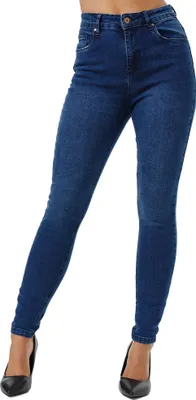 Produktbild von Tazzio Damen Skinny Fit High Waist Jeans F101 Dunkelblau 40