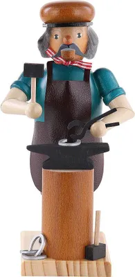 Produktbild von Schmied (16cm) Räuchermann von Dregeno Seiffen