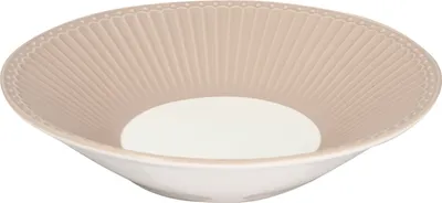 Produktbild von Greengate Alice Pastateller creamy fudge 23 cm