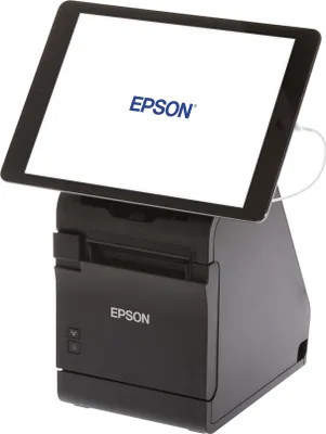 Image de Epson TM-m30II-S (012) : USB + Ethernet + BT + NES + Lightning + SD - Noir - PS - EU - Chaleur directe - Imprimante POS - 203 x 203 DPI - 250 mm/sec - 250 mm/sec - Texte - Graphique - Code à barres