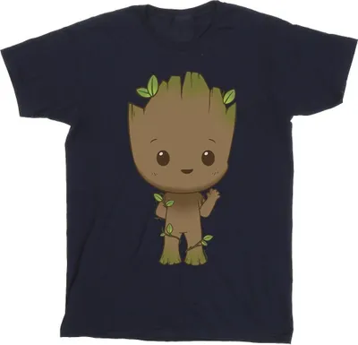 Produktbild von Marvel - "I Am Groot" T-Shirt für Herren BI38903 (5XL) (Marineblau)