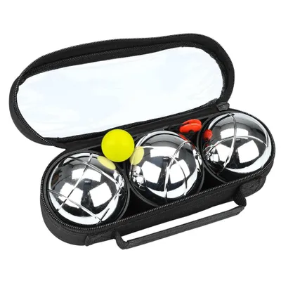 Obrázok produktu pre Get & Go Game Boule Set III 3 loptičky Silver 52JO-CGA-Uni