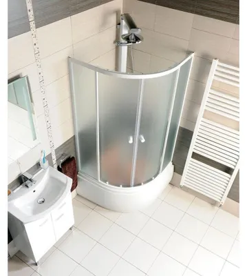 Immagine prodotto di Vasche Aqualine - Pannello frontale per vasca profonda 900x900x375 mm, bianco B93