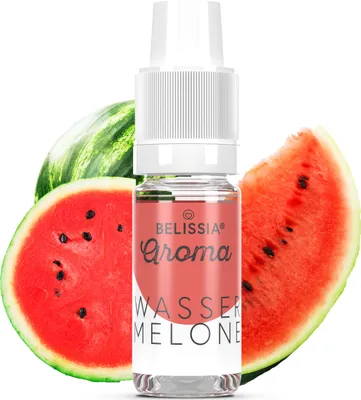 Produktbild von Belissia Lebensmittelaroma Wassermelone - 10ml Hochdosiertes Aroma - Kalorienfrei, Vegan - Für Speisen, Getränke, Shake, Quark, Nebelmaschine uvm.