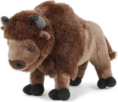 Produktbild von Plüschtier Bison 25 cm, Kuscheltiere Stofftiere Büffel Wisent Prärie Tiere Steppe