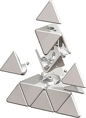 Produktbild von ThinkMax Pyraminx Speedcubing Weißes Twisty Puzzle