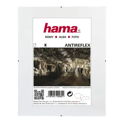 Obrázok produktu pre 21x29,7 | Hama Euroklip clip-Fix, antireflexní sklo, 63120
