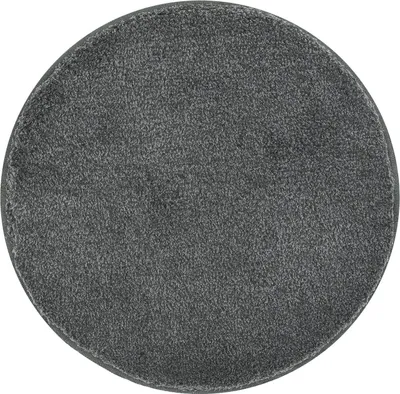 Produktbild von Kleine Wolke Badteppich RELAX Anthrazit 100 cm rund
