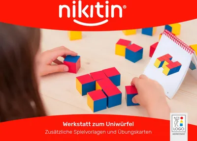Produktbild von Nikitin Übungskarten "Werkstatt zum Uniwürfel"