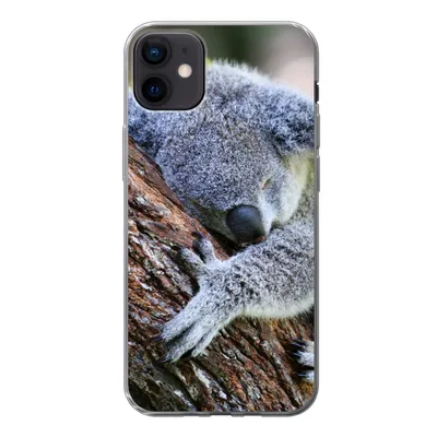 Produktbild von MuchoWow® Handyhülle Schutzhülle Hülle für iPhone 12 mini Koala - Baum - Schlaf - Kinder - Jungen - Mädchen Silikon Softcase Handy Hülle - Bild