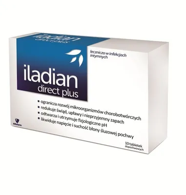 Image de Iladian Direct plus, 10 comprimés vaginaux - Longue durée