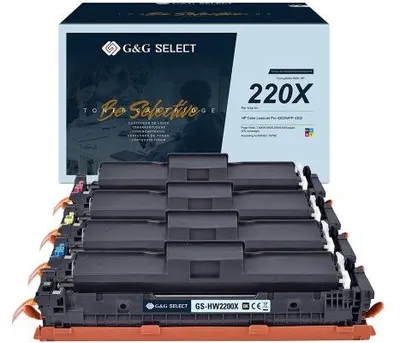 Produktbild von G&G 21823, 7500 Seiten, 16500 Seiten, Magenta, Cyan, Gelb, Schwarz, 4 Stück(e)