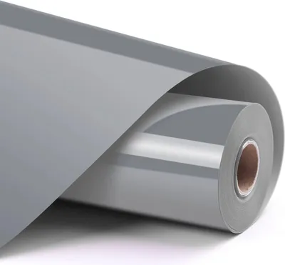 Produktbild von LOKLiK SG-JST-0358-US-L-B2B, Hitzebeständige Vinylrolle, Glattes wärmeübertragendes Vinyl, Silber, Einfarbig, Glänzend, 305 mm