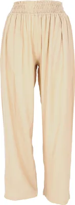 Produktbild von Luftige Boho Hose, Weite Basic Sommerhose - Sand, Damen, Creme-weiß, Viskose, Größe: M