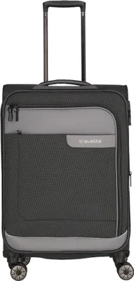 Produktbild von Travelite Viia - 4-Rollen-Trolley M 67 cm erw. (Schiefer)