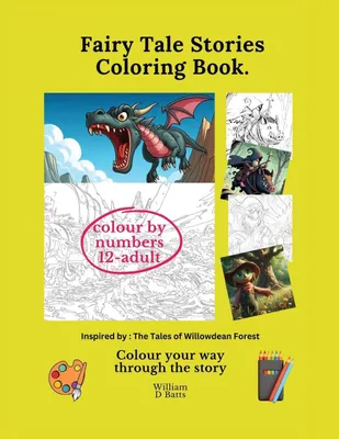 Produktbild von Fairy tale stories colouring book