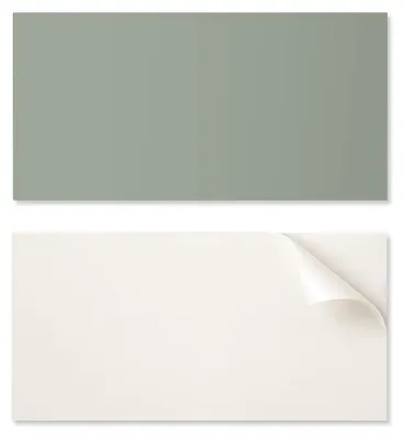 Produktbild von Selbstklebende Vinylplatte mit dekorativem Aufdruck, 100 x 50 cm, graugrün