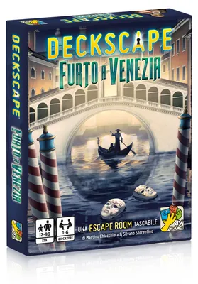 Productafbeelding van Da Vinci Deckscape. Diefstal in Venetië, geschikt voor elk geslacht, vanaf 10 jaar