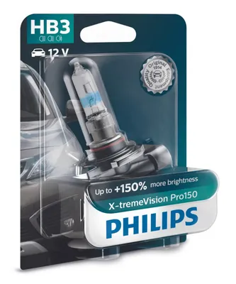 Zdjęcie produktu dla Philips 9005XVPB1, 60 W, 12 V, HB3, Halogen, 3500 K, 1 szt.