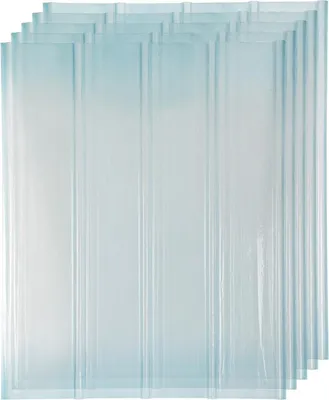 Produktbild von Aopunly Wellplatten,FRP-Tageslichtplatten,Klar Wellplatten,Wellbahn Profilplatten Trapez,Frostbeständige/Isolierende Dachplatten,2mm Dickes Gewächshausplatten,Längenzuschnitt Möglich (0.9x1.2m,5 Pcs)