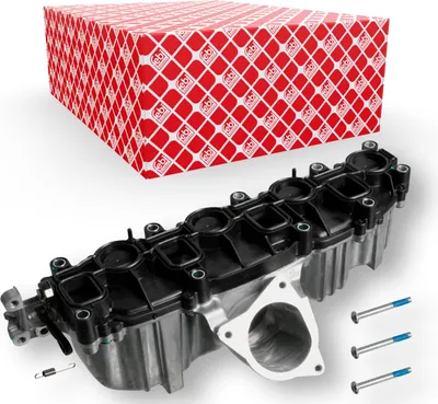 Produktbild von FEBI BILSTEIN 176617 Stutzen Ansaugkrümmer für VW GOLF VI (5K1) TIGUAN (5N) Passat Variant (3C5) für AUDI A4 Avant (8K5, B8) A3 Sportback (8PA)