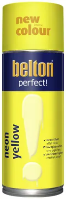 Produktbild von Belton perfect Lackspray 400 ml neon yellow matt