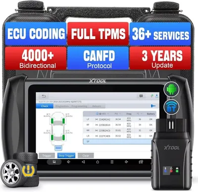 Immagine prodotto di Strumento di programmazione TPMS - Tester dei sensori di pressione pneumatici - Scanner diagnostico per auto - Strumento per la riprogrammazione dei sensori TPMS