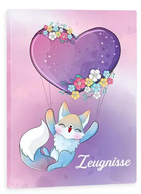 Image de Classeur A4 avec 40 pochettes transparentes, motif lilas et pois