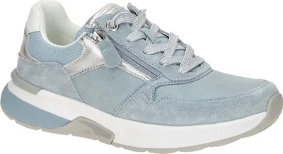 Produktbild von Gabor ROLLINGSOFT Damenschuhe - bequeme Schnür- Halbschuhe blau NEU