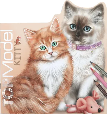 Immagine prodotto di TOPModel Kitty libro da colorare figurativo KITTY e DOGGY