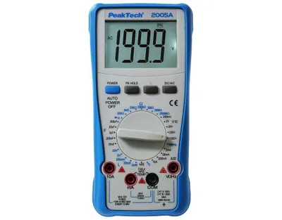 Zdjęcie produktu dla PeakTech P 2005 A 1000V multimetr cyfrowy 2000 zliczeń
