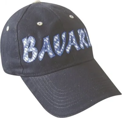 Produktbild von Baseballcap mit Einstickung - BAVARIA - 68932 dunkelblau